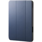 iPad Pro 11インチ （M4）用 ケース マグネット式フラップ カバー Apple Pencil収納 フリーアングル スタンド オートスリープ機能 衝撃吸収 ネイビー TB-A25PMSANV