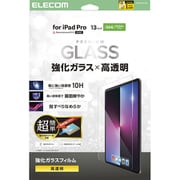 iPad Pro 13インチ （M4） 2024年用 ガラスフィルム 高透明 簡単貼り付けツール付 強化ガラス 10H 指紋防止 気泡防止 TB-A25PLFLGGT