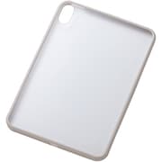 iPad mini 8.3インチ （A17 Pro）/第6世代用 ケース カバー 耐衝撃 背面クリア グレージュ TB-A25STSLOGB