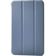 iPad mini 8.3インチ （A17 Pro）/第6世代用 ケース マグネット式フラップ カバー 2アングル スタンド オートスリープ機能 背面クリア ブルーグレー TB-A25SWVBG