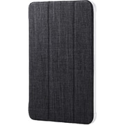 iPad mini 8.3インチ （A17 Pro）/第6世代用 ケース マグネット式フラップ カバー 2アングル スタンド オートスリープ機能 背面クリア ブラック TB-A25SWVCBK