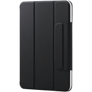 iPad mini 8.3インチ （A17 Pro）/第6世代用 ケース マグネット着脱フラップ カバー 2アングル スタンド オートスリープ機能 ブラック TB-A25SWVPF2BK