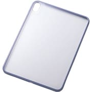 iPad 11インチ （A16）/10.9インチ 第10世代用 ケース カバー 耐衝撃 背面クリア ブルーグレー TB-A25RTSLOBG