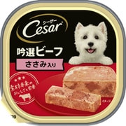 シーザー 吟選ビーフ ささみ入り 100g