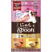 銀のスプーン 三ツ星グルメ おやつにゃん Spoon 2種のアソート 鶏ささみ＆サーモン味 100g