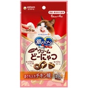 銀のスプーン おやつ お魚味 クリームどーにゃつ まぐろ入りチキン味 24g