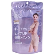 SHAPE IT！（シェイプイット） キュッ！プリッ！ヒップUP骨盤パンツ 長め 2.5分丈 L-LL ベージュ