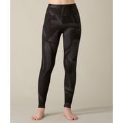 フルレギンス レディース フィットネス ヨガ タイツ ブラック(B) Lサイズ RS-L622S