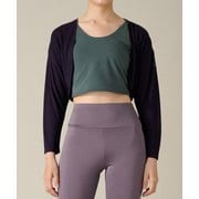 ボレロ レディース フィットネス ヨガ シャツ ネイビー（NV） RS-C544TS