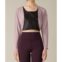 ボレロ レディース フィットネス ヨガ シャツ ラベンダー（LV） RS-C544TS