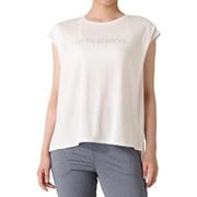 フレンチスリーブトップ レディース フィットネス ヨガ シャツ ホワイト(W) Mサイズ GA-C676TS
