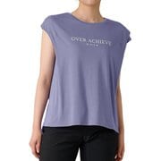 フレンチスリーブトップ レディース フィットネス ヨガ シャツ ブルーパープル(BLP) Mサイズ GA-C676TS