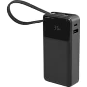 モバイルバッテリー 10000mAh Type-Cケーブル一体型 OWL-LPB10026C-BK