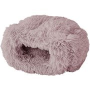 犬猫用 ベッド 乗れてもぐれる ふわふわ ドーム AWA アッシュローズ レギュラー