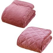 <ファミラ>5層構造トリプルウォーム ぽかぽか毛布布団セット セミダブル ピンク FL0459810