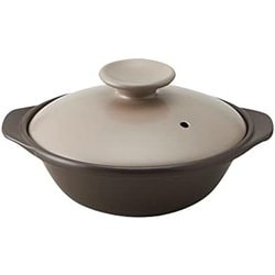 直火 超軽量 土鍋 浅鍋 6.5号 モカ T-942420