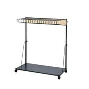 ジーンズハンガー20本掛 ダークグレー A167