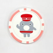 2258 東急電鉄 ゴルフマーカー のるるん けいれい ピンク