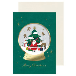 【限定】 グリーティングカード チアーズサンタ CC024