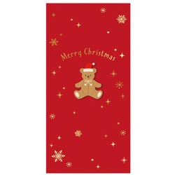 【限定】 金封 クリスマスベア 2枚入 CK025