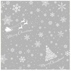 【限定】 包装紙 スノーギフト シルバー 2枚入 CH048