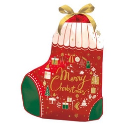 【限定】 ギフトバッグ 巾着 くつ下リース 幅400mm CD064