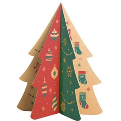 【限定】 段ボールクラフトキット ツリー M C9002