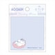 【限定】 ムーミン オーロラ 付箋 ブルー AM04859