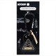 G08510 [【限定】 ムーミン アウトドア カラビナキーホルダー ブラック]