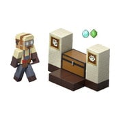 JKK08 マインクラフト ベーシックフィギュア レッドストーンシリーズ ダスターと隠しチェスト