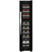 ワインセラー コンプレッサ式 18本収納 上下室完全独立制御2温度帯セラー ブラック DCG-C18S-K