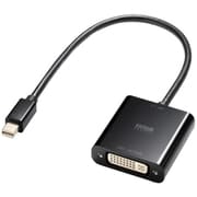 Mini DisplayPort - DVI 変換アダプタ アクティブ 1080p対応 miniDPオス - DVIメス ケーブル一体型 金メッキピン AD-MDPDVA02