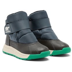 チルドレンズウィットニー3ストラップミッドウォータープルーフ キッズ 防寒ブーツ Uniform Blue Jet（405） US12（17cm） NC5285