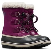 ユートパックナイロンウォータープルーフ キッズ 防寒ブーツ Wild Iris, Dark Plum(594) US3(21cm) NY5191