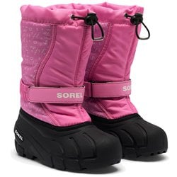 ユースフルーリーブーツプリント キッズ 防寒ブーツ Orchid Black（515） US3（21cm） NY5193