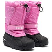 チルドレンズフルーリーブーツプリント キッズ 防寒ブーツ Orchid, Black(515) US10(15cm) NC5193