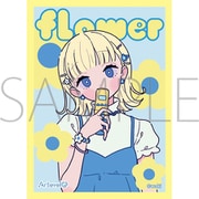 Artevelo カードスリーブ わき flower art-001 [トレーディングカード用品]