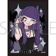 Artevelo カードスリーブ わき 黒蝶 art-004 [トレーディングカード用品]