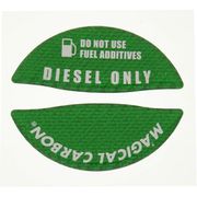マジカルカーボン フューエルキャップエンブレム（グリーン）日産（ディーゼル用） CFED-2GR