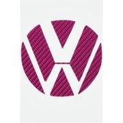 マジカルカーボン リアエンブレム（ピンク）V.W GOLF 7 CEV-4P