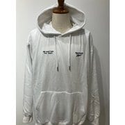 裏起毛 ワンポイント ロゴ フーディー ホワイト L RM-5133