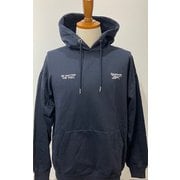 裏起毛 ワンポイント ロゴ フーディー ネイビー LL RM-5133