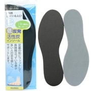 低反発活性炭インソール 29.0～32.0cm 1足分（2枚入り）
