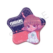 SYNC-GMSSTR-A 銀河特急 ミルキー☆サブウェイ 星型缶バッジ A. チハル