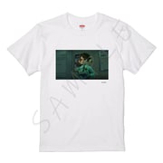 SYNC-GMSTS-CWL 銀河特急 ミルキー☆サブウェイ Tシャツ C. リョーコ ホワイト Lサイズ