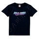 SYNC-GMSTS-EBS 銀河特急 ミルキー☆サブウェイ Tシャツ E. ロゴ2 ブラック Sサイズ