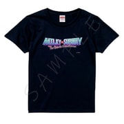 SYNC-GMSTS-EBM 銀河特急 ミルキー☆サブウェイ Tシャツ E. ロゴ2 ブラック Mサイズ