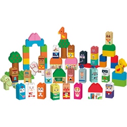 それいけ！アンパンマン ブロックラボ アンパンマンとなかまたちブロックいっぱいセット 対象年齢：1.5歳～