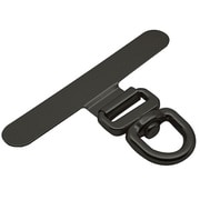 ストラップホルダーシート ステンレス 360°回転式 ブラック RFRSTHS06BK