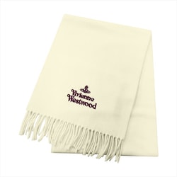 W00Q7-A401 [2025AW マフラー ホワイト 81030007]